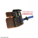 AAE Elite Finger Tab with Cordovan Face